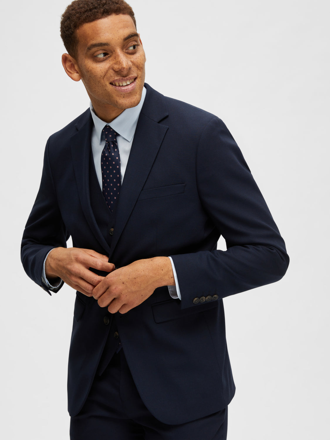 Neil Dressjakke Blazer - Blå/ Navy Blazer