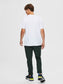 SLHRELAXCOLMAN200 T-Shirt - Bright White