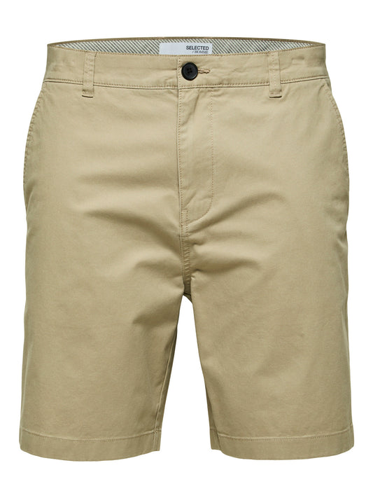 SELECTED HOMME - COMFORT-HOMME Shorts - Chinchilla