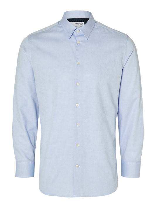 SLHSLIMDETAIL Shirts - Cashmere Blue