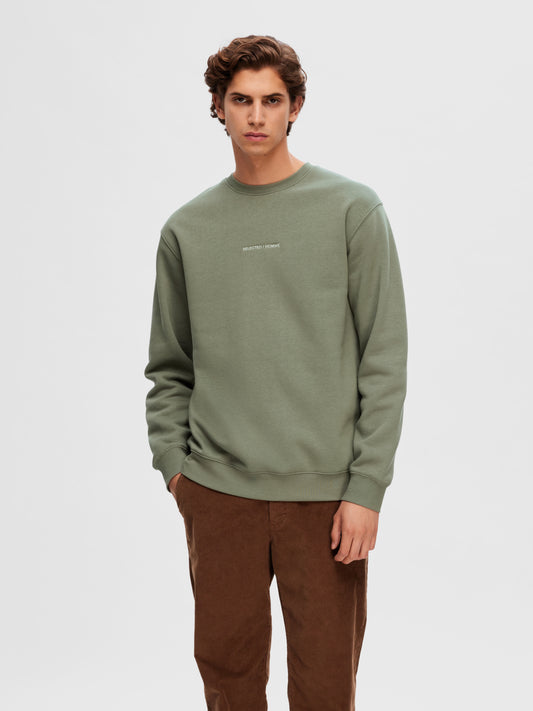 SELECTED HOMME - HANKIE Sweat - Agave Green