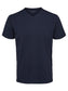 SELECTED HOMME - NEW PIMA V-NECK T-Shirt - Navy Blazer