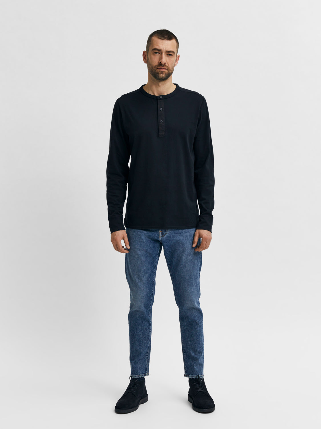 Slim Tape Toby Jeans - Blå/ Medium Blue Denim