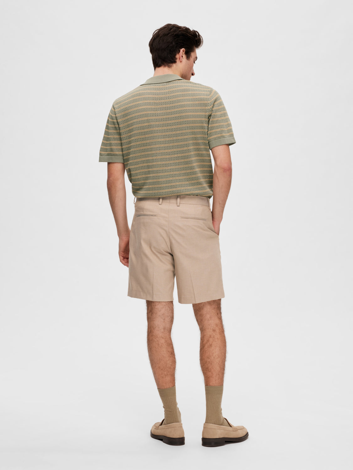 SELECTED HOMME - SLIM-ADAM Shorts - Sand