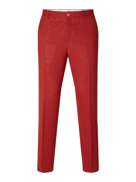 SELECTED HOMME - SLIM-OASIS Pants - Biking Red