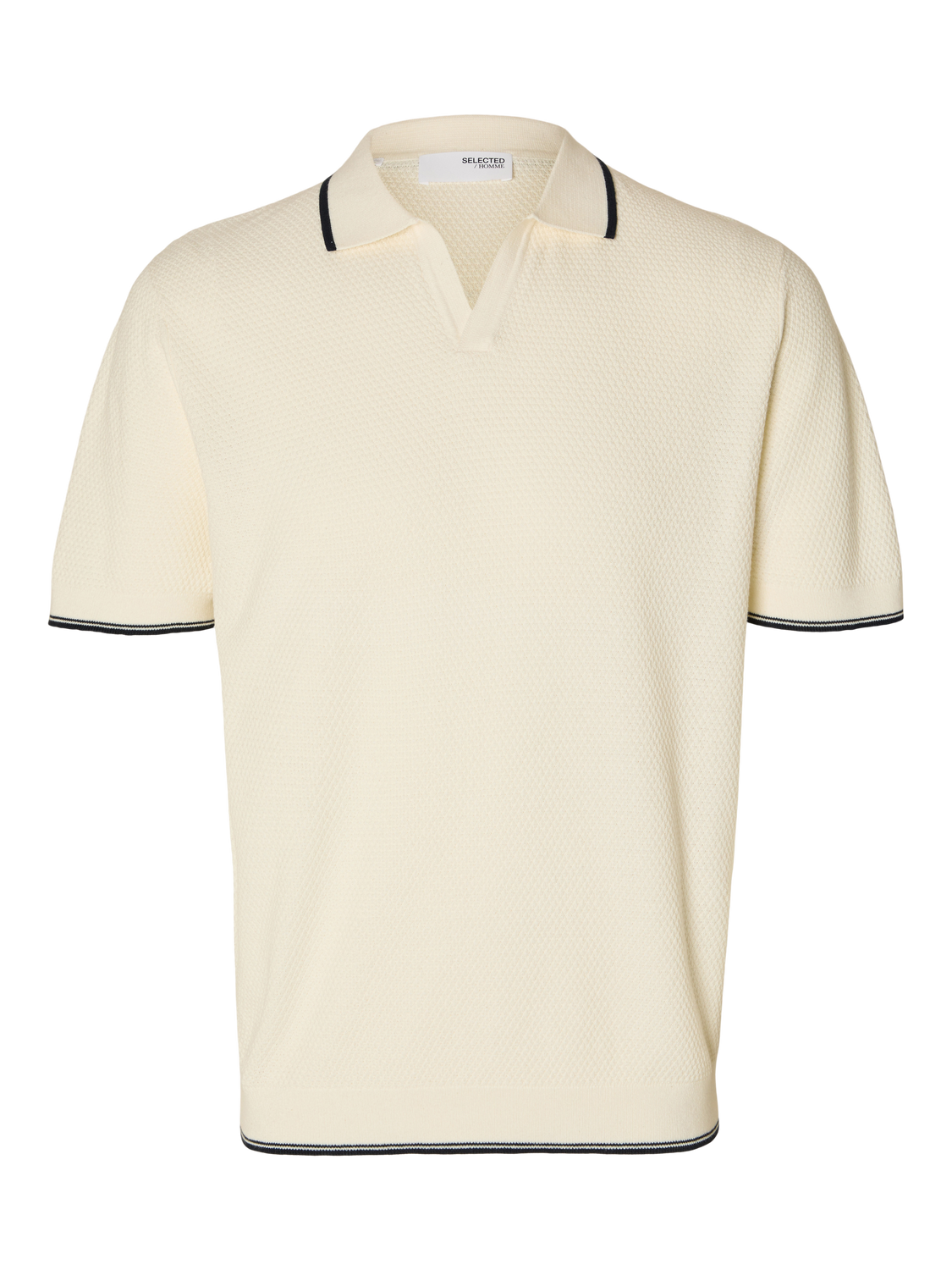 Arlo Polo T-skjorte - Beige/ Egret