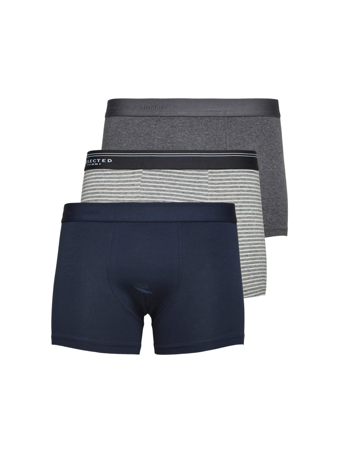 SLHALLAN Trunks - Light Grey Melange