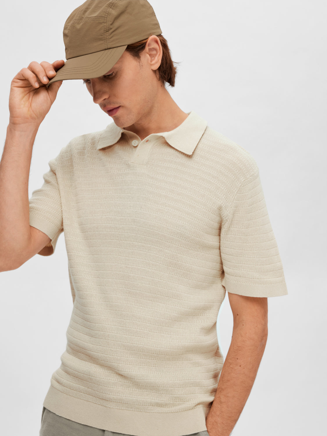 SELECTED HOMME - OWEN Pullover - Oatmeal