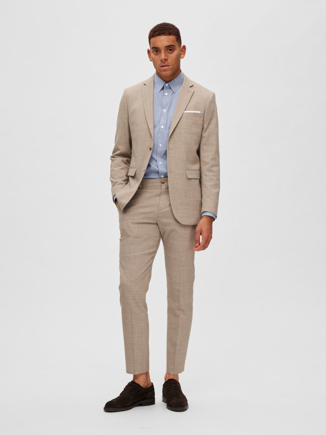 Oasis Lin Dressbukse - Beige/ Sand