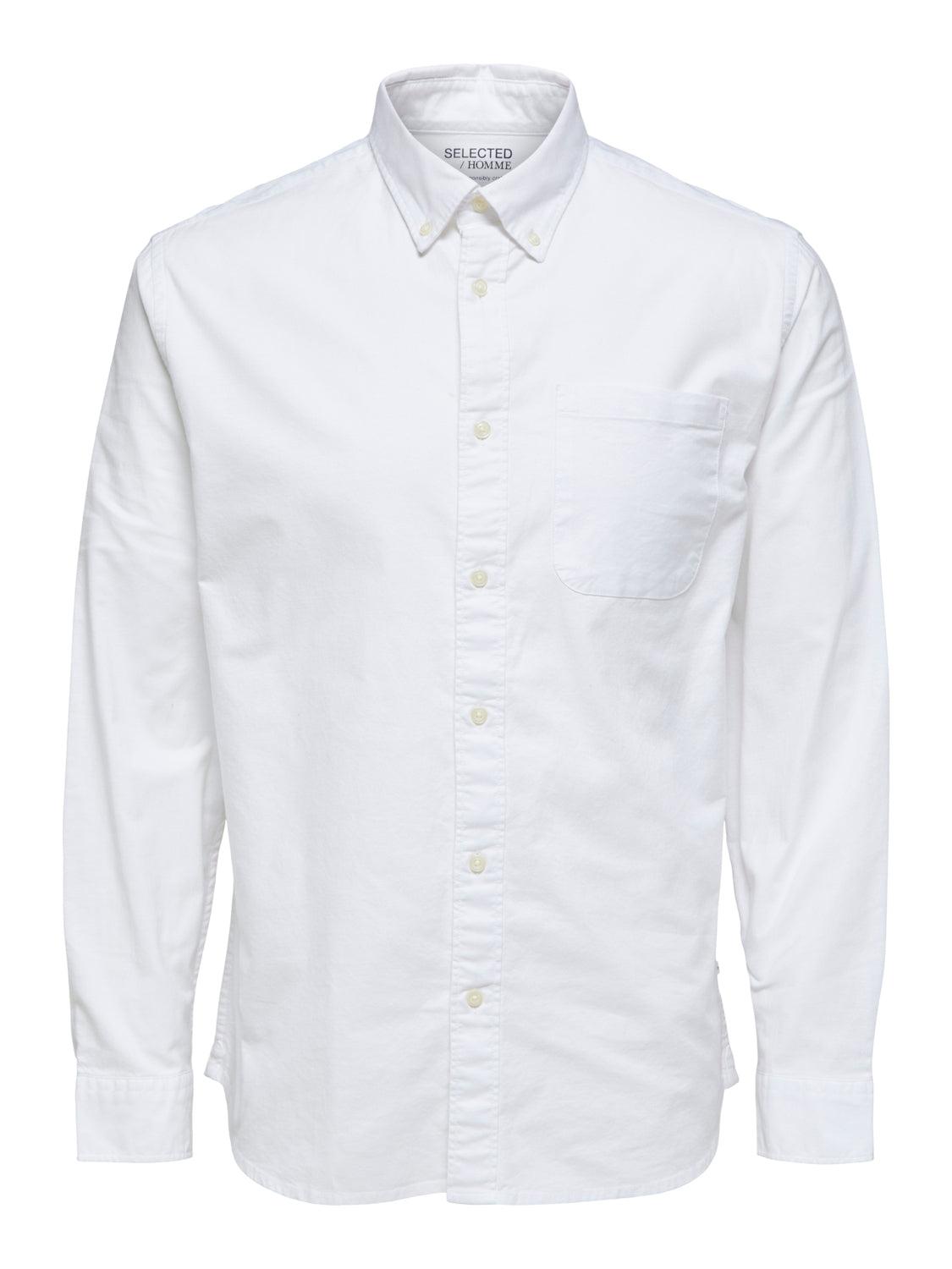 Reg Rick Oxford Flex Skjorte - Hvit/ White