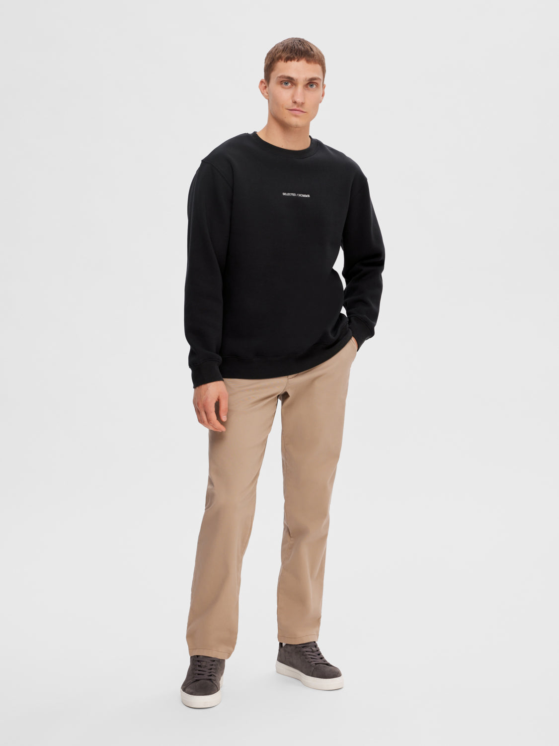 Hankie Sweat Genser - Sort/ Black