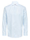 SLIM ETHAN Shirts - Light Blue