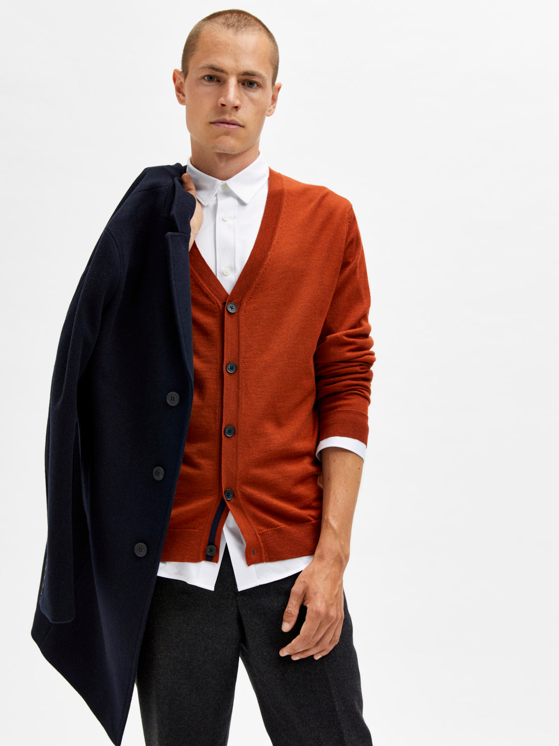 SLHTOWN Cardigan - Picante