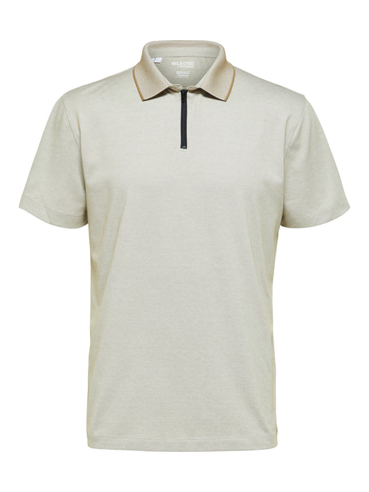 SELECTED HOMME - REG-AIR Polo Shirt - Kelp
