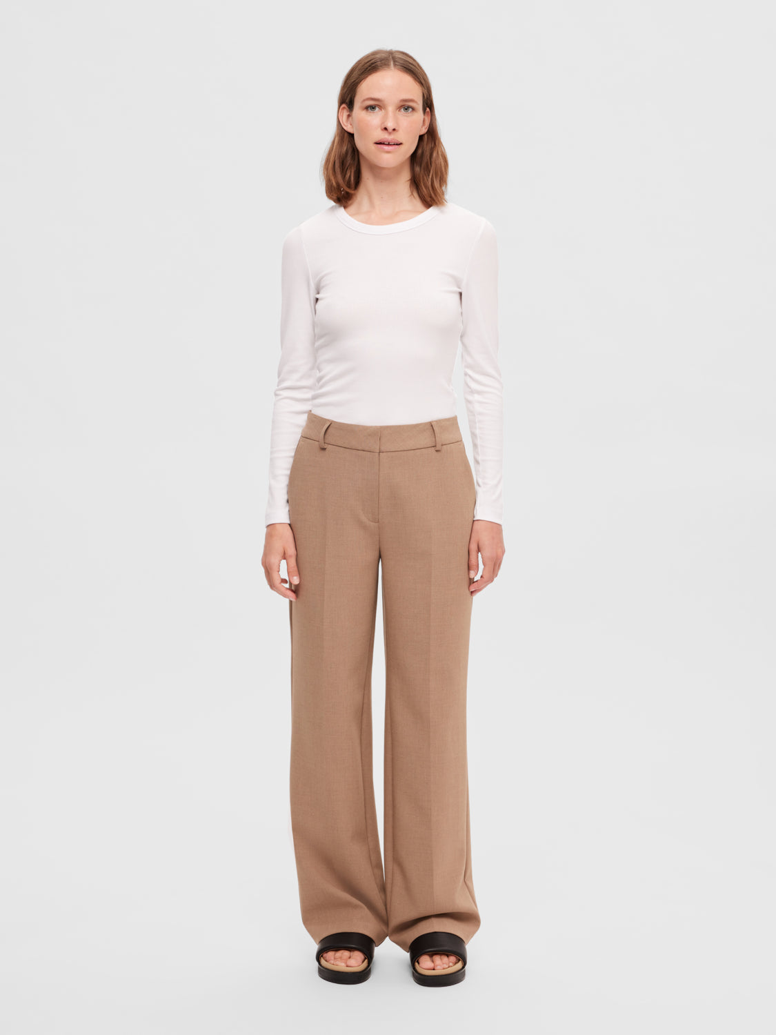 SELECTED FEMME -  DIANNA GENSER  - HVIT