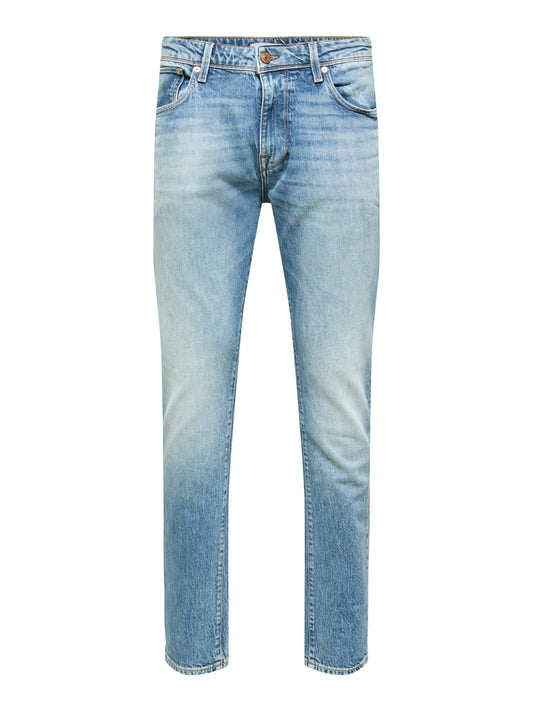 SLHSLIM-LEON Jeans - Light Blue Denim