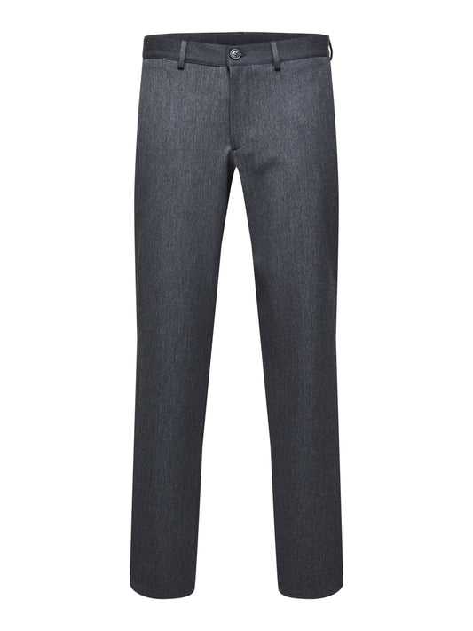 SELECTED HOMME - SLIM-BEST Pants - Dark Grey Melange