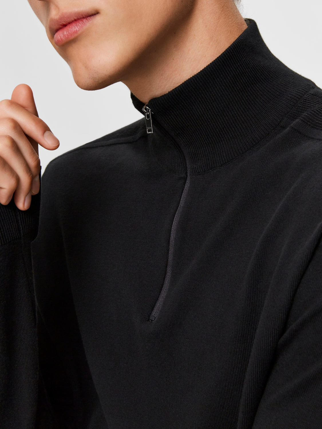 SELECTED HOMME - BERG Pullover - Black