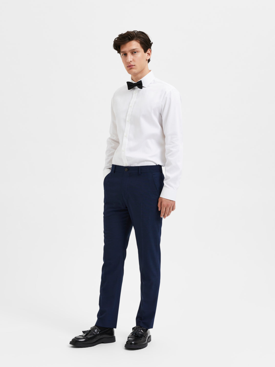 SLIM NEW-TUX Shirts - Bright White