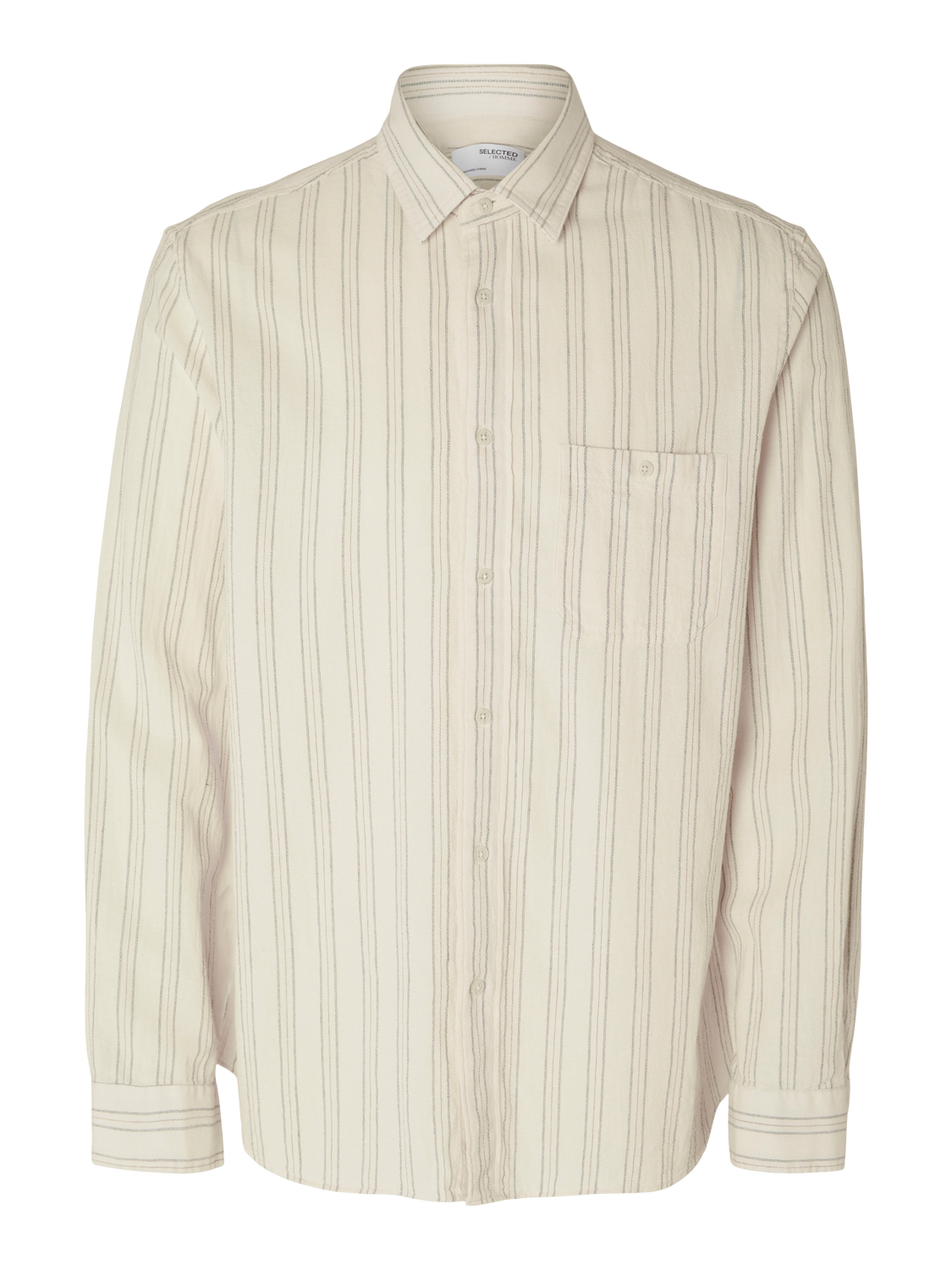 SELECTED HOMME - RELAX-HANS Shirts - Egret