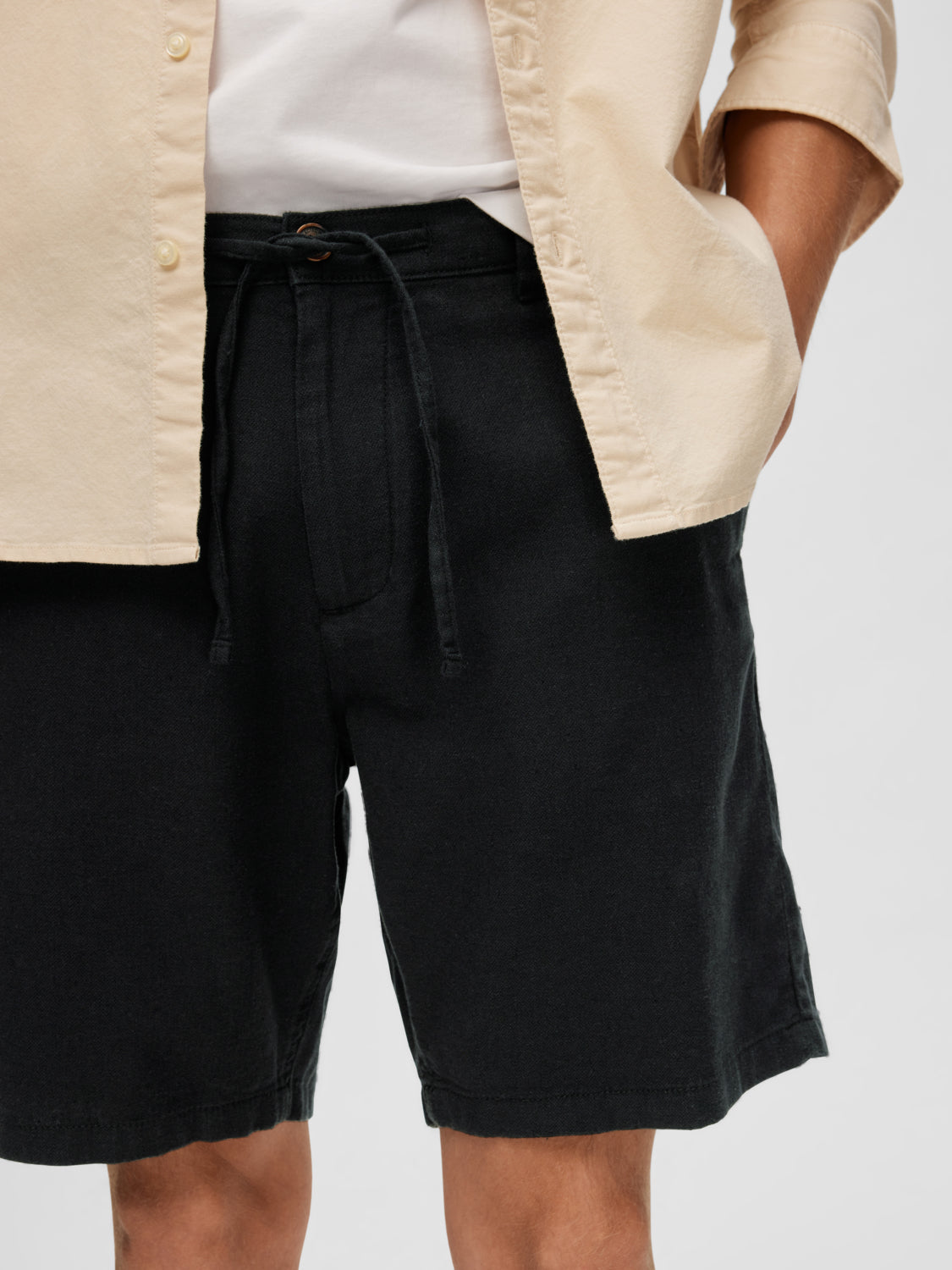 SELECTED HOMME - REGULAR-BRODY Shorts - Black