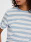 SELECTED FEMME - ESSENTIAL BOXY T-Shirt - Cashmere Blue