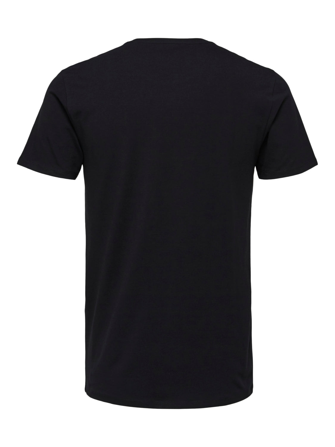 SELECTED HOMME - NEW PIMA O-NECK -Shirt - Black