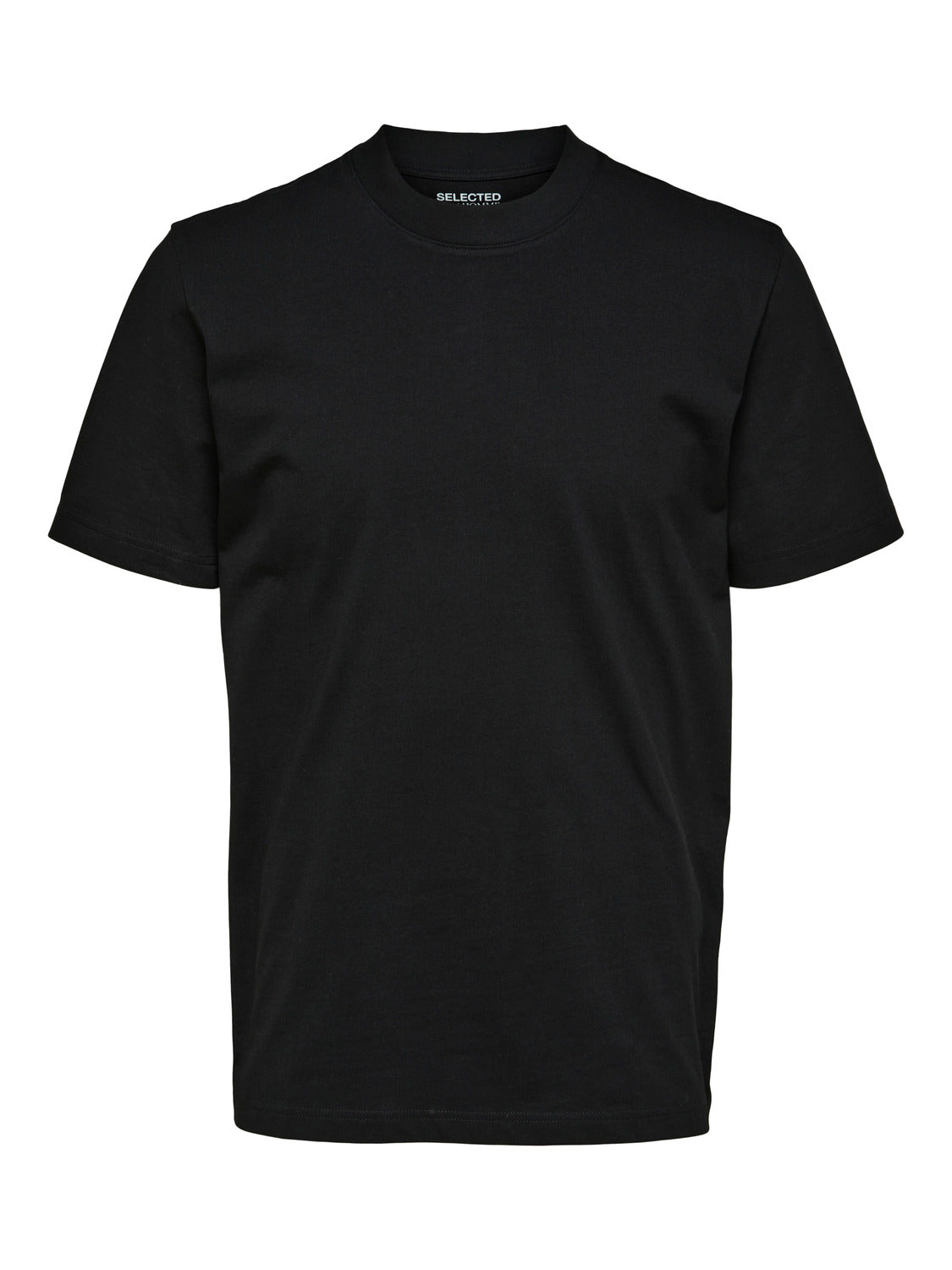 SELECTED HOMME - RELAX COLMAN 200 T-Shirt - Black