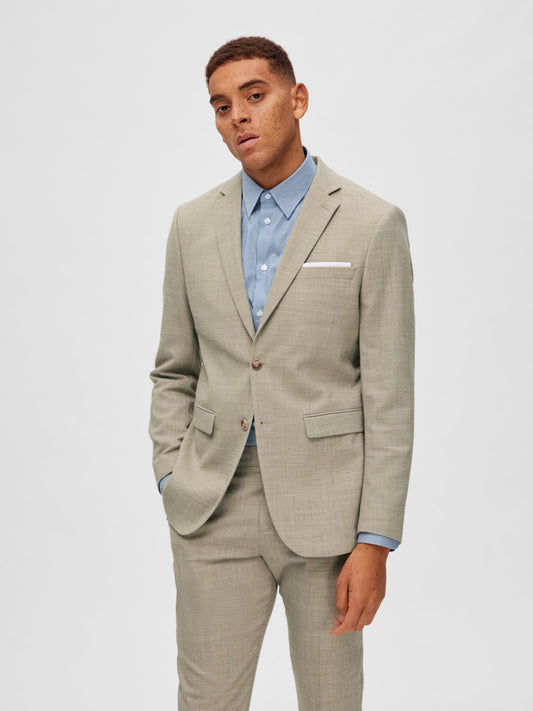 SELECTED HOMME - SLIM-OASIS Blazer - Sand