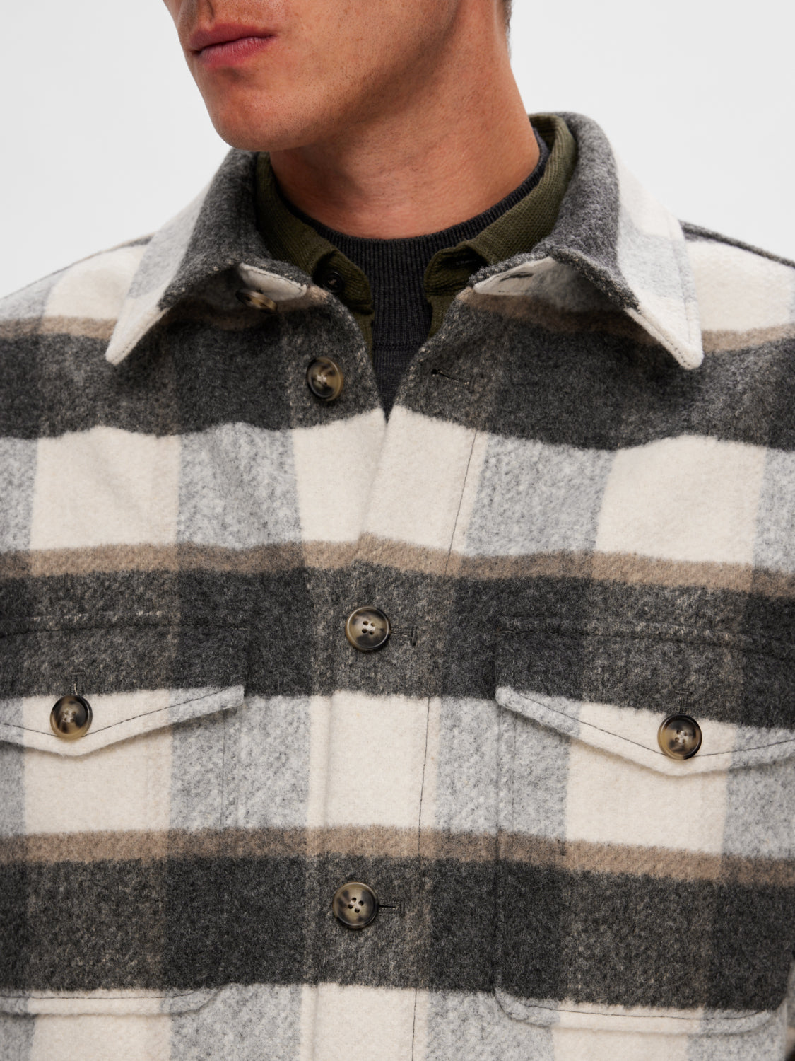 SELECTED HOMME - ARCHIVE Jacket - Ermine