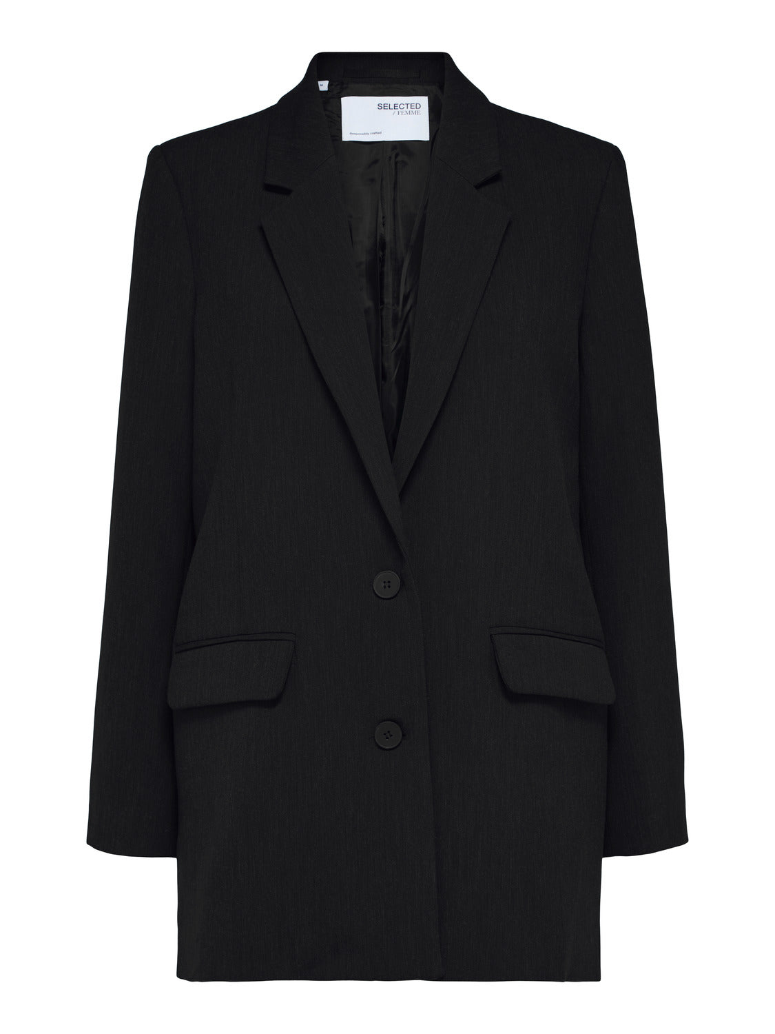 Rita relaxed Blazer - Sort