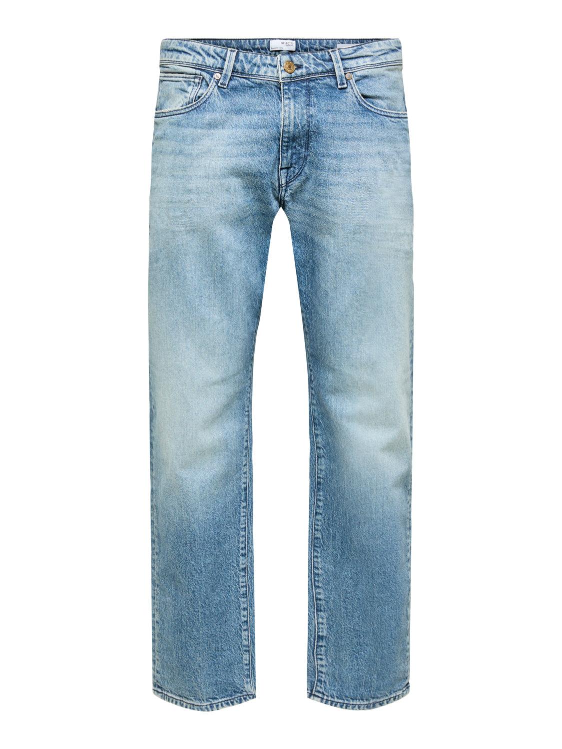 SLHSTRAIGHT-SCOTT Jeans - Light Blue Denim