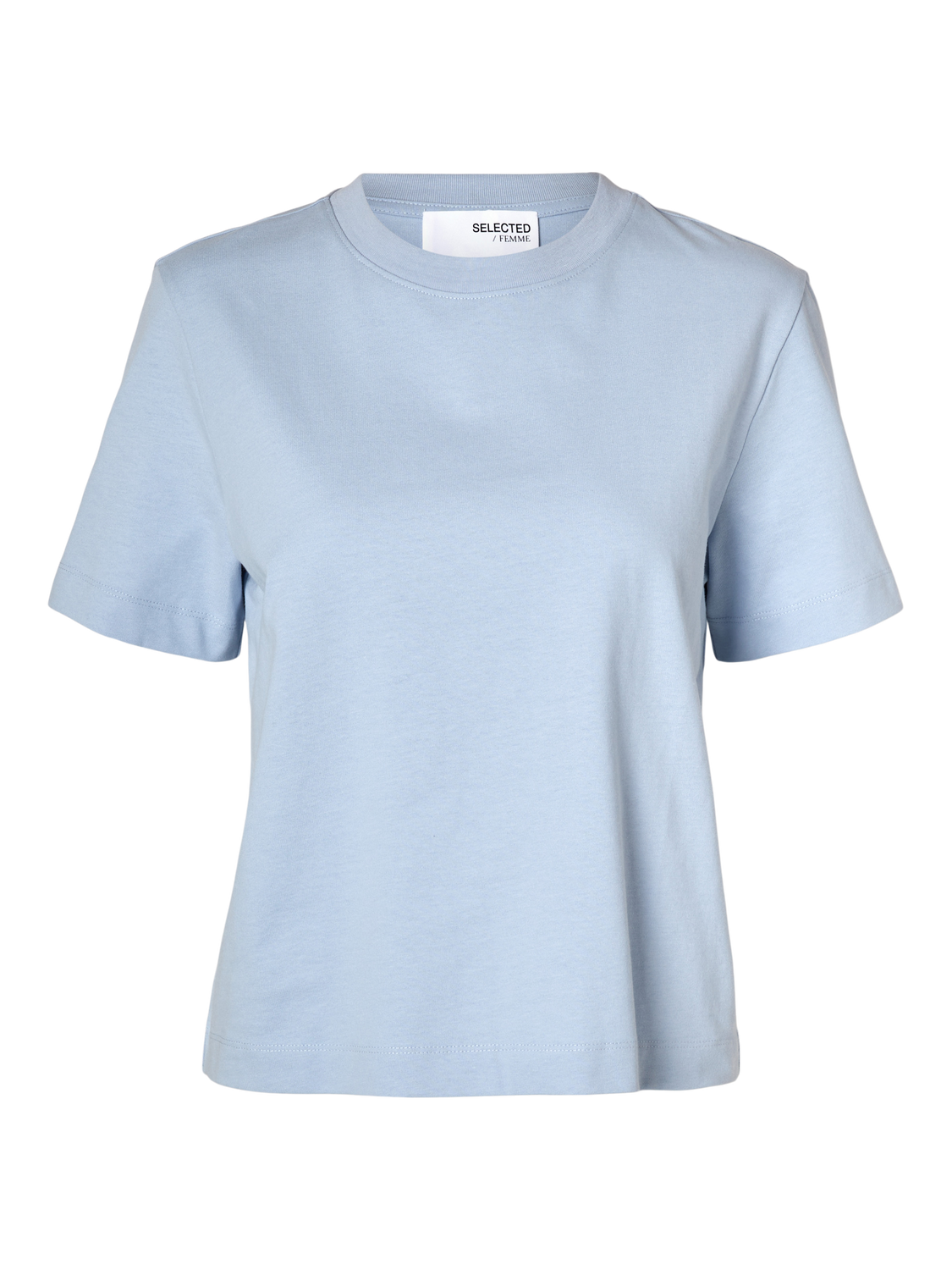 Essential Boxy T-Skjorte - Blå/ Cashmere Blue