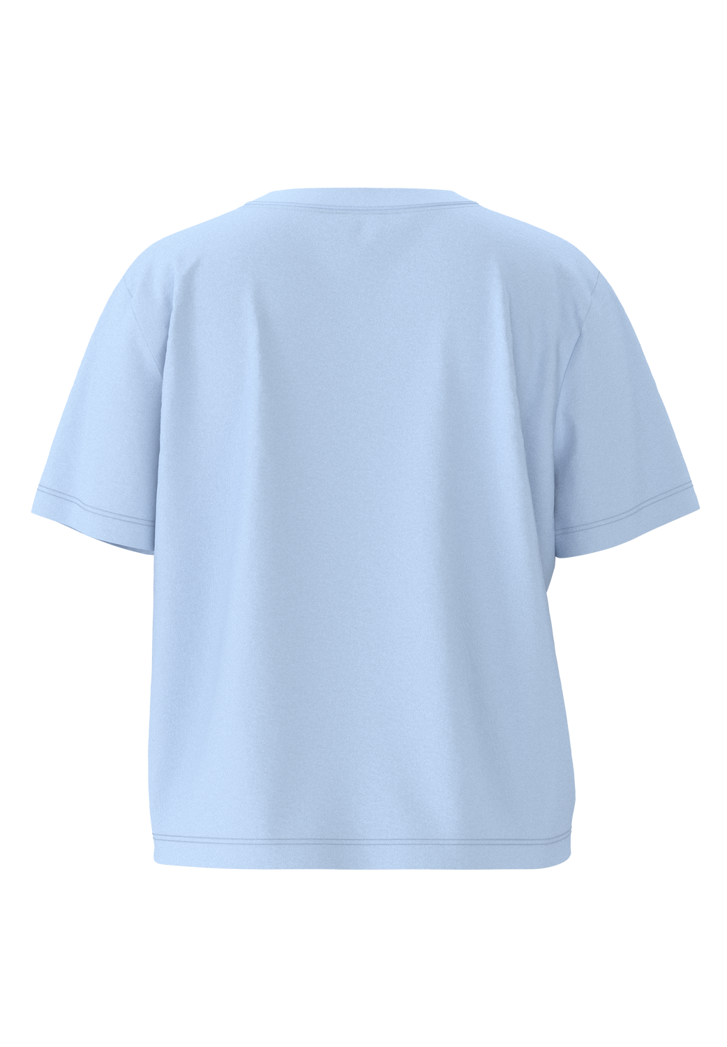 Essential Boxy T-Skjorte - Blå/ Cashmere Blue