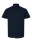 Regular kort arm lin skjorte - Blå/ Sky Captain