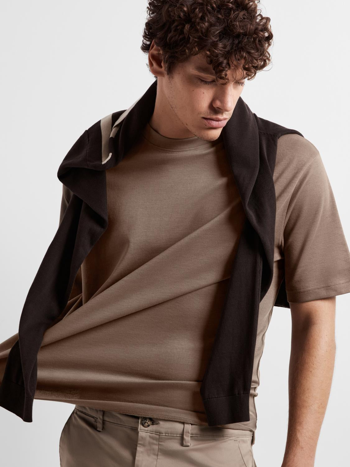 Loose Oscar T-Shirt - Brun/ Morel