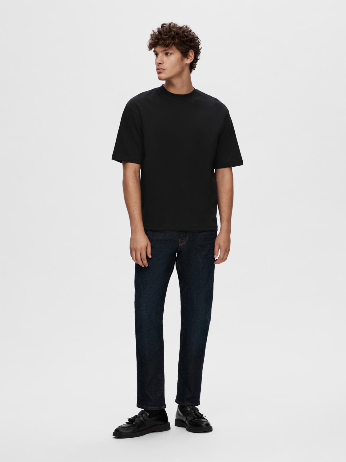 Loose Oscar T-Shirt - Sort/ Black