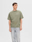 SELECTED HOMME - LOOSE GIB T-Shirt - Vetiver