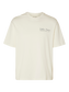 SELECTED HOMME - LOOSEGIB T-Shirt - Egret