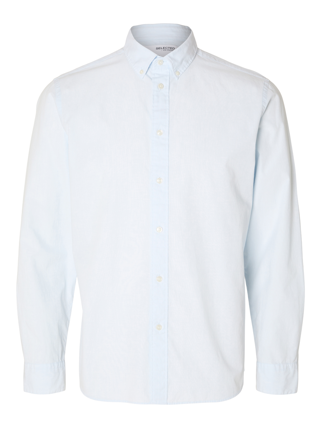 Slim Rick Poplin Skjorte - Blå/ Light Blue