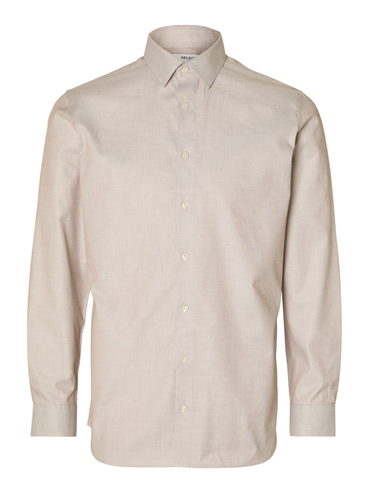 SELECTED HOMME - SLIMETHAN Shirts - Toffee