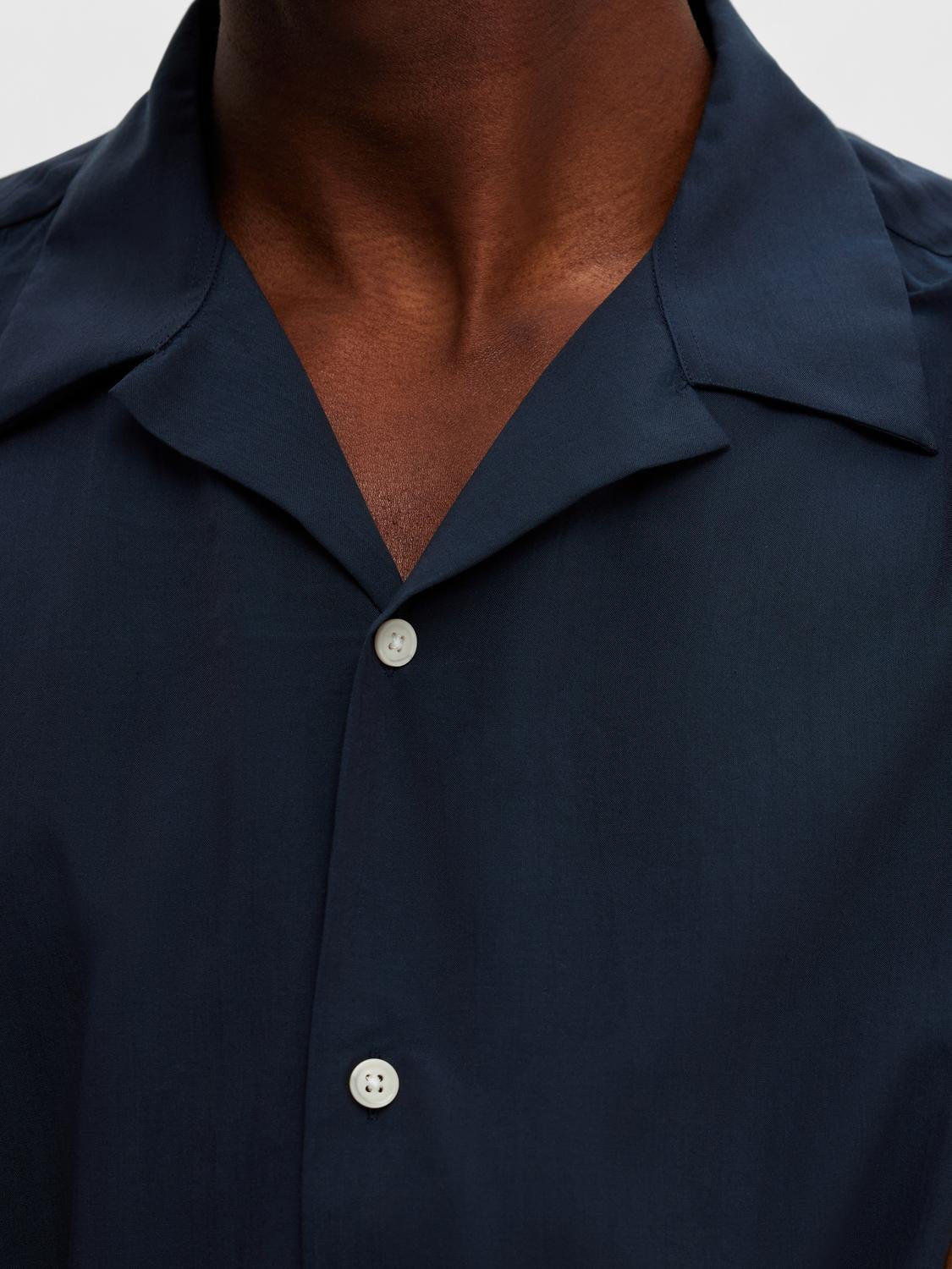 Regular Air kort arm skjorte - Blå/ Sky Captain